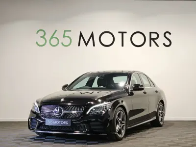 Used Mercedes C220 AMG Line Premium 194 HP (142 kW) 2018 Black Sedan