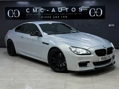 Used BMW 650 M Sport 450 HP (330 kW) 2016 Silver Coupe
