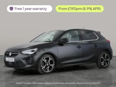 Used Vauxhall Corsa Ultimate 131 HP (96 kW) 2023 Black Hatchback