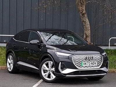 Used Audi Q4 e-tron S-Line 150 kW (204 HP) 2024 Black SUV