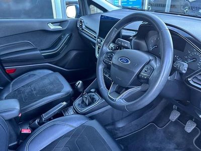 Used Ford Fiesta Titanium X 125 HP (91 kW) 2023 Blue Hatchback