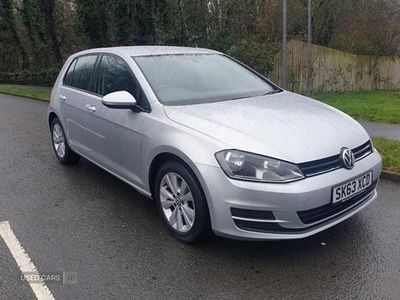 Used VW Golf VII SE 105 HP (77 kW) 2013 Silver Hatchback