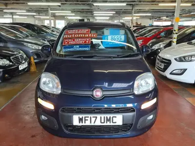 Begagnad Fiat Panda Lounge 85 HK (62 kW) 2017 Blå Halvkombi