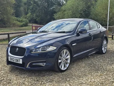Used Jaguar XF Portfolio 2012 Blue Sedan
