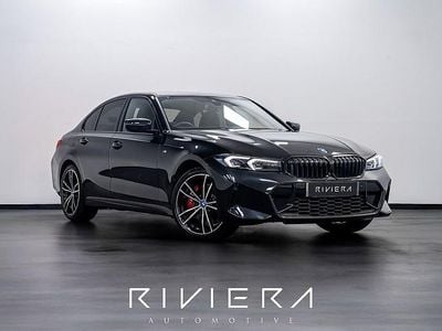 Black sapphire metallic paint Used 2024 BMW 330 M Sport Sedan | £35,495 (Expensive)