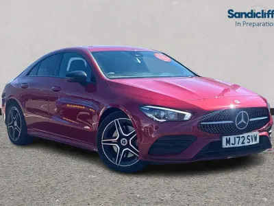 Used Mercedes CLA200 Executive 163 HP (119 kW) 2023 Red Coupe