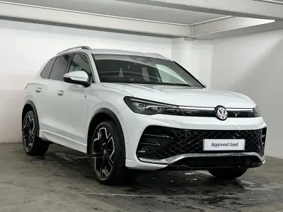 Nowe VW Tiguan R-line 147 KM (108 kW) 2026 Biały SUV