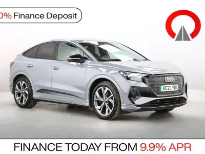 Used Audi Q4 e-tron Advanced 125 kW (170 HP) 2023 Grey SUV