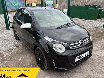 Used Citroën C1 Feel 68 HP (50 kW) 2018 Black Hatchback