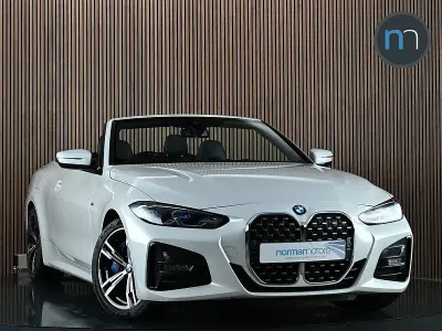 Used BMW 430 Cabriolet M Sport 2022 White Cabriolet