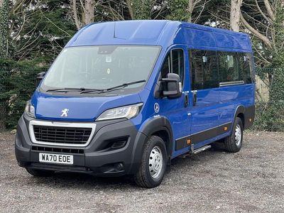 Used Peugeot Boxer 130 HP (95 kW) 2020 Blue Van