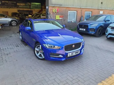 Used Jaguar XE R-Sport 2017 Blue Sedan