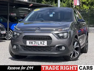 Used Citroën C3 PureTech 82 HP (60 kW) 2021 Grey Hatchback
