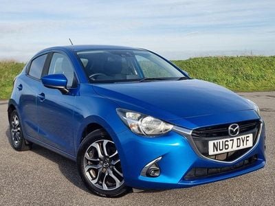 Blue Used 2017 Mazda 2 Edition Hatchback | £9,450 (Fair price)
