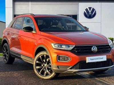 Orange Used 2021 VW T-Roc Black Edition SUV | £18,490 (Good price)