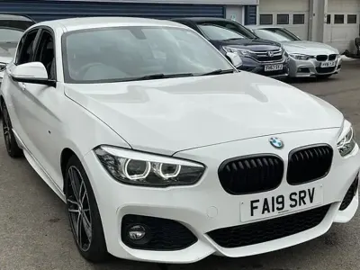 Used BMW 118 M Sport 150 HP (110 kW) 2019 White Hatchback