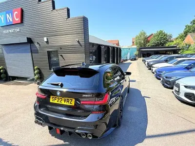 Used BMW 320 M Sport 2022 Black Estate