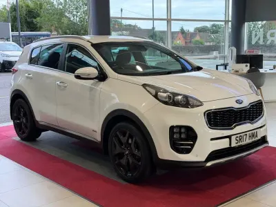 Used Kia Sportage GT-Line 174 HP (127 kW) 2017 White SUV