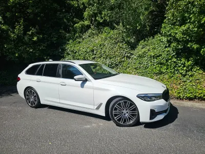 Used BMW 530 2021 White Estate