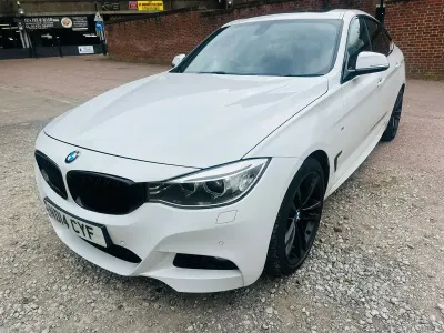 Begagnad BMW 320 Gran Turismo M Sport 184 HK (135 kW) 2014 Vit Halvkombi