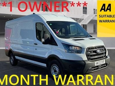 Used Ford Transit 130 HP (95 kW) 2022 White Van