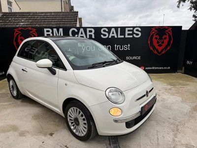 Used Fiat 500 Lounge 2013 White Hatchback