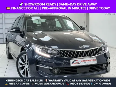 Used Kia Optima 139 HP (102 kW) 2017 Blue Sedan