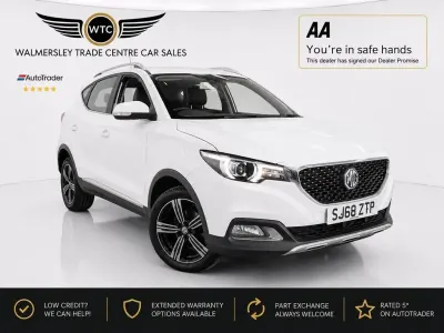 Used MG ZS Exclusive 106 HP (77 kW) 2018 White SUV
