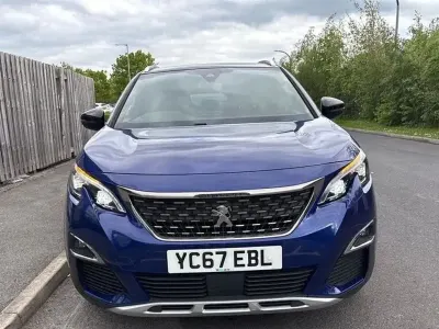 Used Peugeot 3008 GT-line 2017 Blue SUV