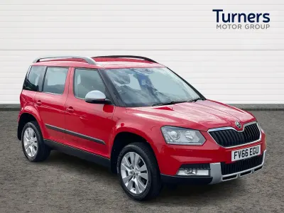 Used Skoda Yeti SE L 2016 Red SUV