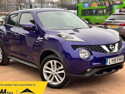 Used Nissan Juke Acenta Premium 117 HP (86 kW) 2015 Blue SUV