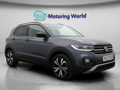 Used VW T-Cross Black Edition 110 HP (80 kW) 2023 Grey SUV