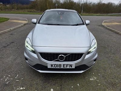 Used Volvo V40 R-Design Pro 2018 Silver Hatchback