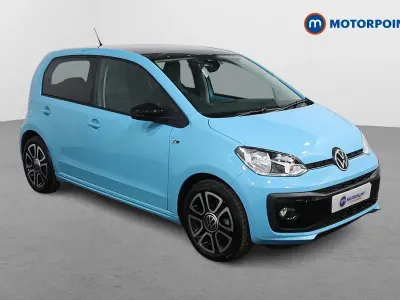 Begagnad VW up! R-line 65 HK (47 kW) 2022 Blå Halvkombi