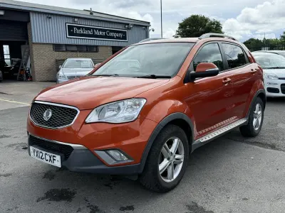 Used SsangYong Korando 175 HP (128 kW) 2012 Red SUV