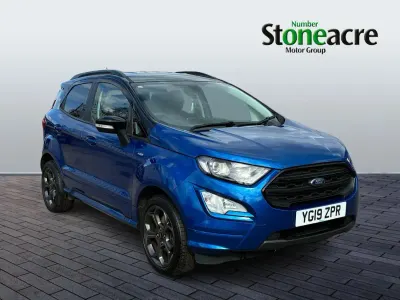 Used Ford Ecosport ST-Line 140 HP (102 kW) 2019 Blue SUV