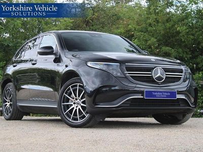 Used Mercedes EQC400 AMG line 300 kW (408 HP) 2021 Black SUV