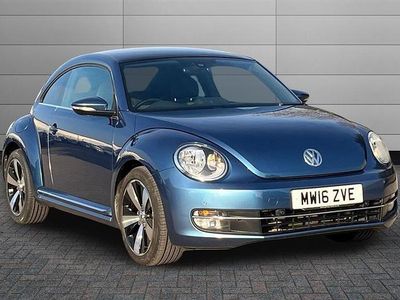 Used VW Beetle Design 105 HP (77 kW) 2016 Blue Hatchback