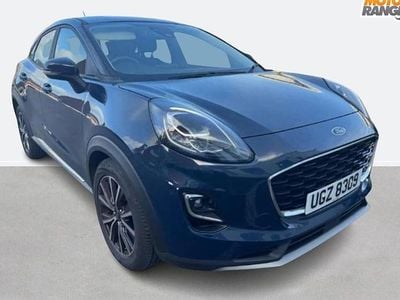 Used Ford Puma Titanium 125 HP (91 kW) 2021 Blue SUV