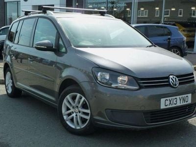 Begagnad VW Touran SE 105 HK (77 kW) 2013 Grå Minibuss