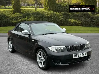 Begagnad BMW 118 Cabriolet Exclusive 2012 Svart Cab