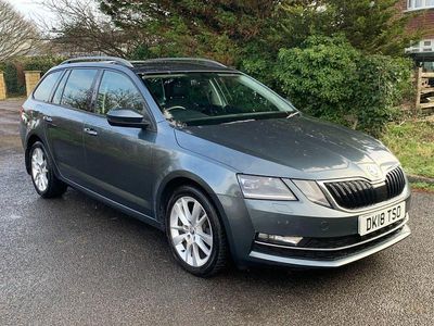 Used Skoda Octavia SE L 115 HP (84 kW) 2018 Grey Estate