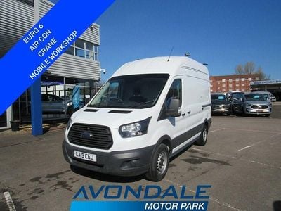 Used Ford Transit 130 HP (95 kW) 2019 White Van