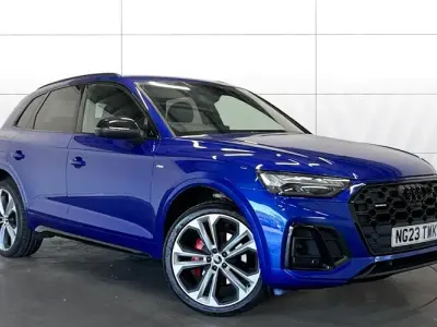Used Audi Q5 Comfort 204 HP (150 kW) 2023 Blue SUV