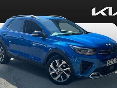 Used Kia Stonic GT-Line 101 HP (74 kW) 2023 Blue SUV