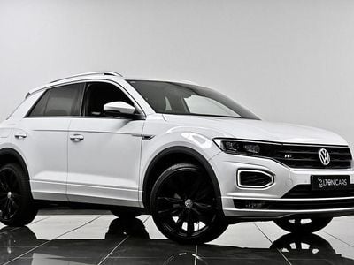 Usado VW T-Roc R-line 115 HP (84 kW) 2019 Branco SUV