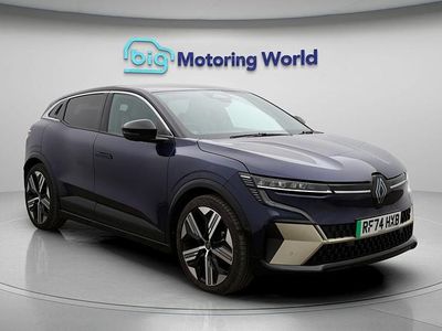 Blue/black Used 2024 Renault Megane E-Tech Iconic Hatchback | £22,300 (A bit pricey)