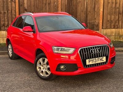 Red Used 2013 Audi Q3 S-Line SUV | £5,745 (Fair price)