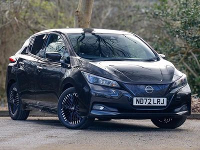 Used Nissan Leaf N-Connecta 110 kW (150 HP) 2022 Black Hatchback