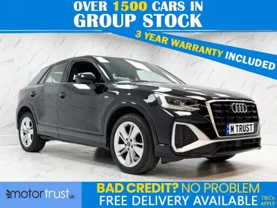 Used Audi Q2 S-Line 110 HP (80 kW) 2022 Black SUV